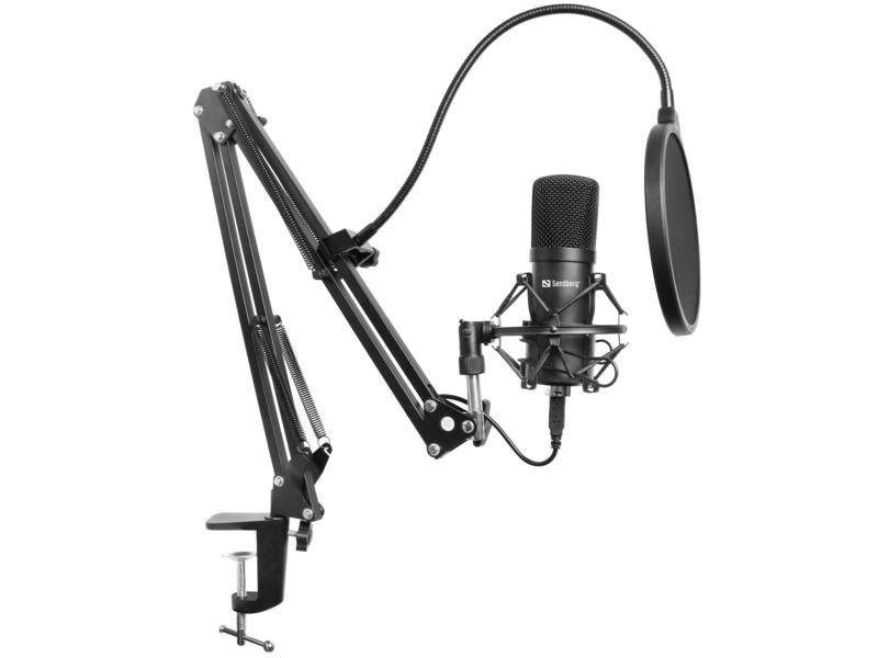 Sandberg Streamer USB Microphone Kit, , large image number 0