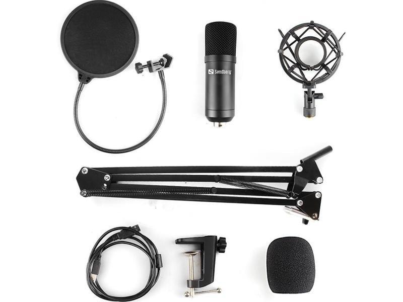 Sandberg Streamer USB Microphone Kit, , large image number 2