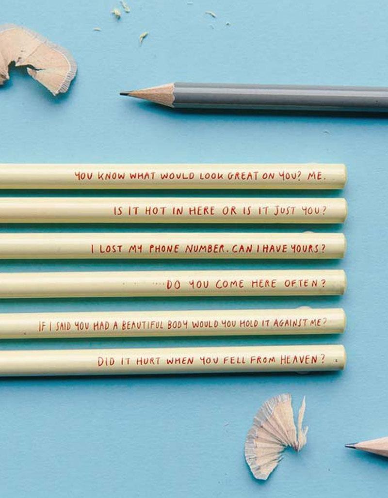 Ustudio Working Week Sharp & Blunt Pencils (Set of 6), , large image number 1