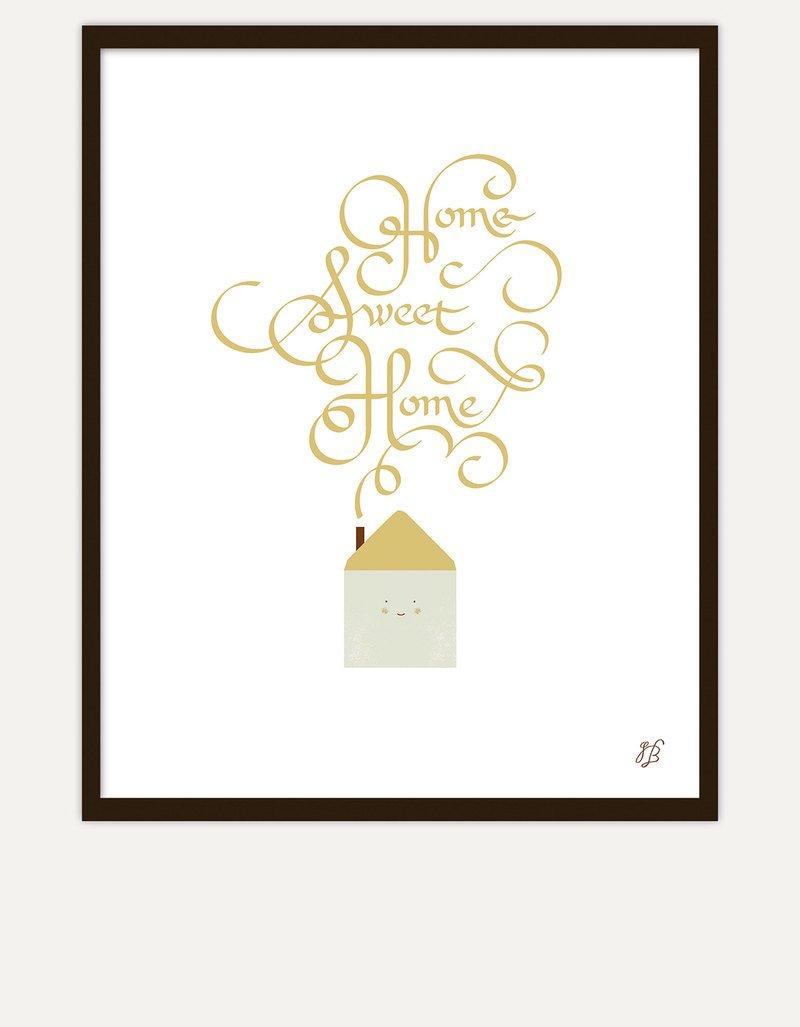 Ustudio Home Sweet Home Screenprint, , large image number 0