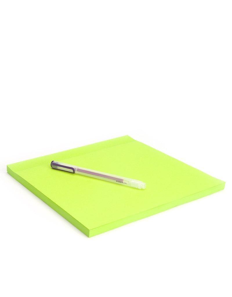Poppin Inc Jumbo Mobile Memo Neon Green, , large image number 1