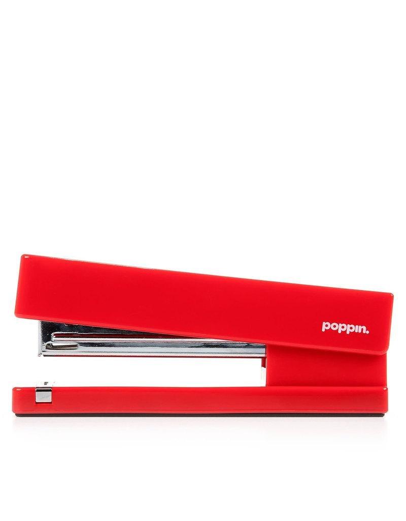 Poppin Inc Stapler Red, , large image number 0