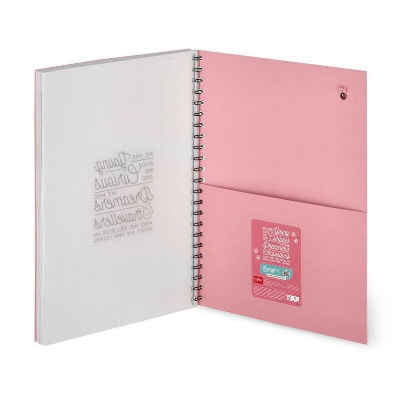 Legami 3-in-1 Spiral Notebook- Maxi Trio Spiral Notebook - Kitty, , large image number 2