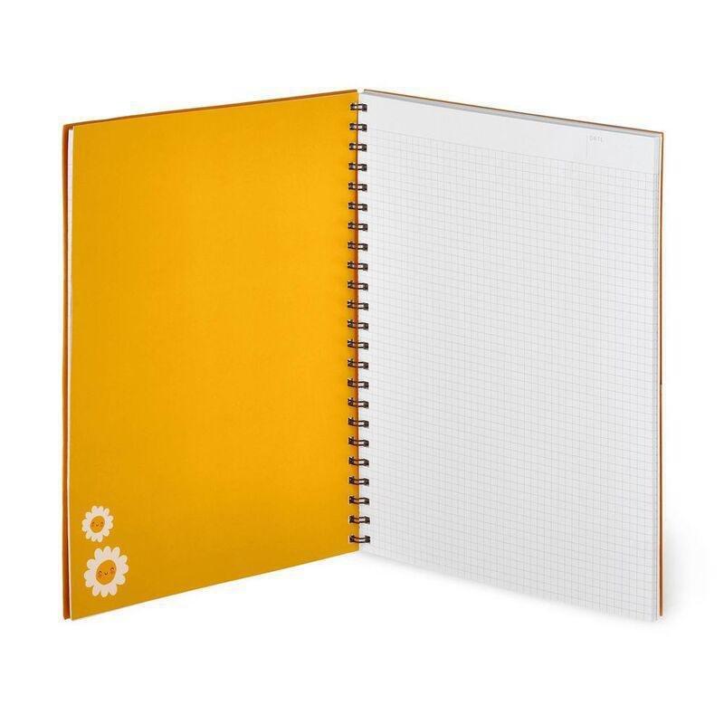Legami 3-in-1 Spiral Notebook- Maxi Trio Spiral Notebook - Daisy, , large image number 1