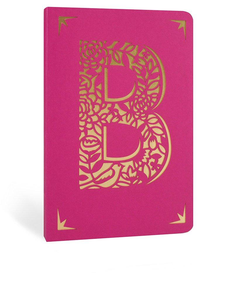 Portico Design B Monogram Pink A6 Notebook, , large image number 0