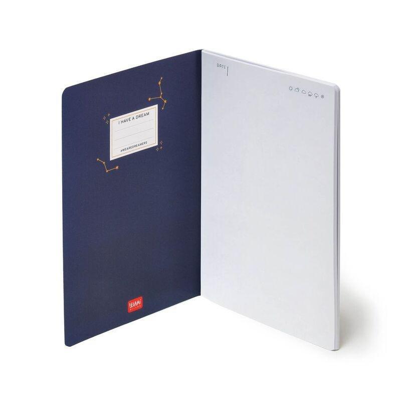 Legami Notebook - Quaderno - Medium (A5) - Plain - Stars, , large image number 1
