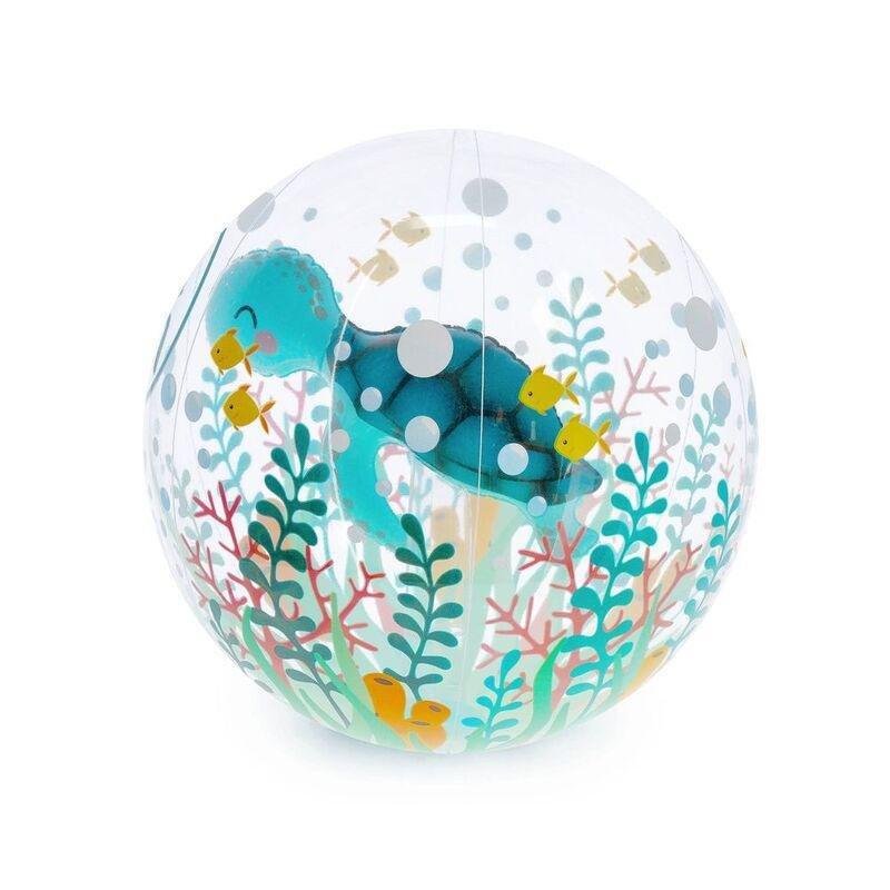 Legami Inflatable Beach Ball- Sea Turtle, , large image number 1