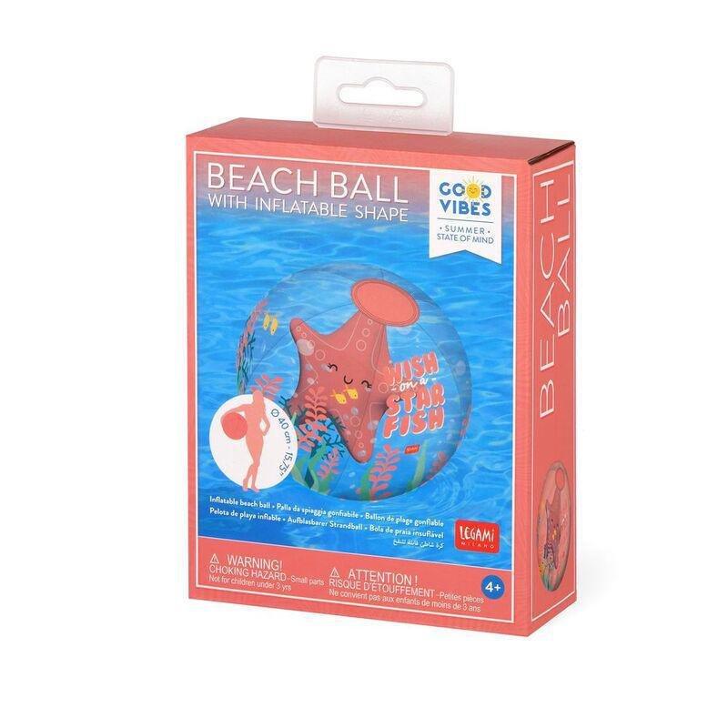 Legami Inflatable Beach Ball- Starfish, , large image number 4