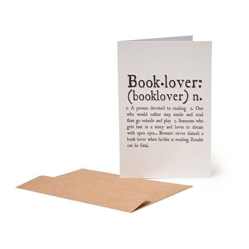 Legami Greeting Card - Large - Book Lover (11.5 x 17 cm), , medium
