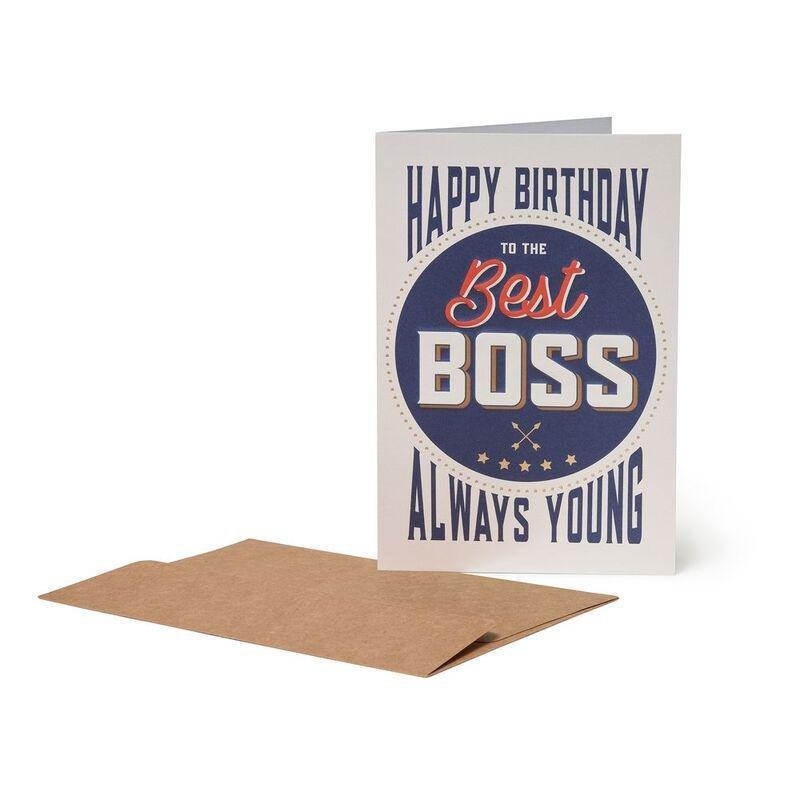 Legami Greeting Card - Large - Boss (11.5 x 17 cm), , medium