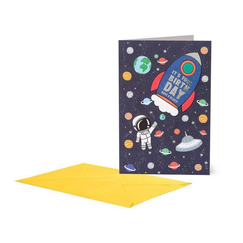 Legami Greeting Card - Large - Space (11.5 x 17 cm), , medium