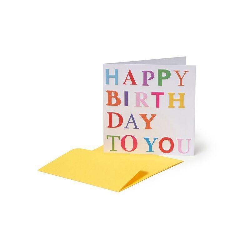 Legami Greeting Card - Small - Colors (7 x 7 cm), , medium