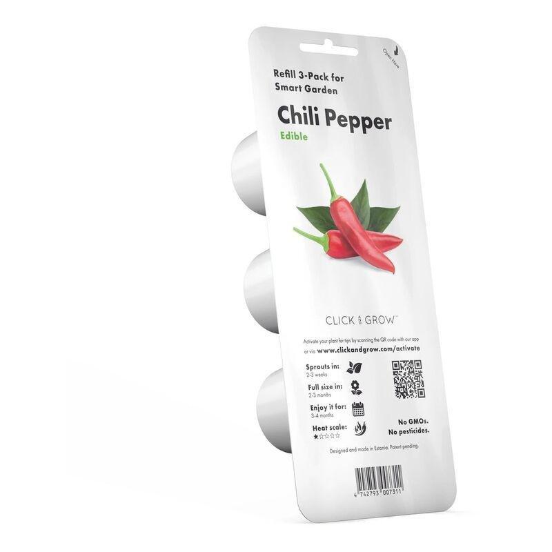 Click & Grow Chili Pepper Refill (Pack of 3), , large image number 0