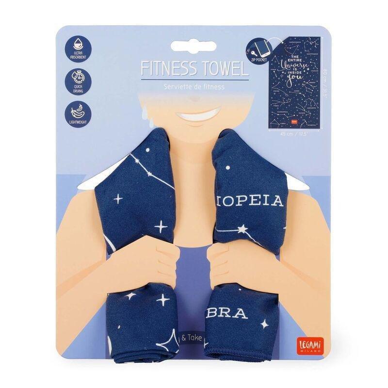 Legami Fitness Towel - Stars, , large image number 4