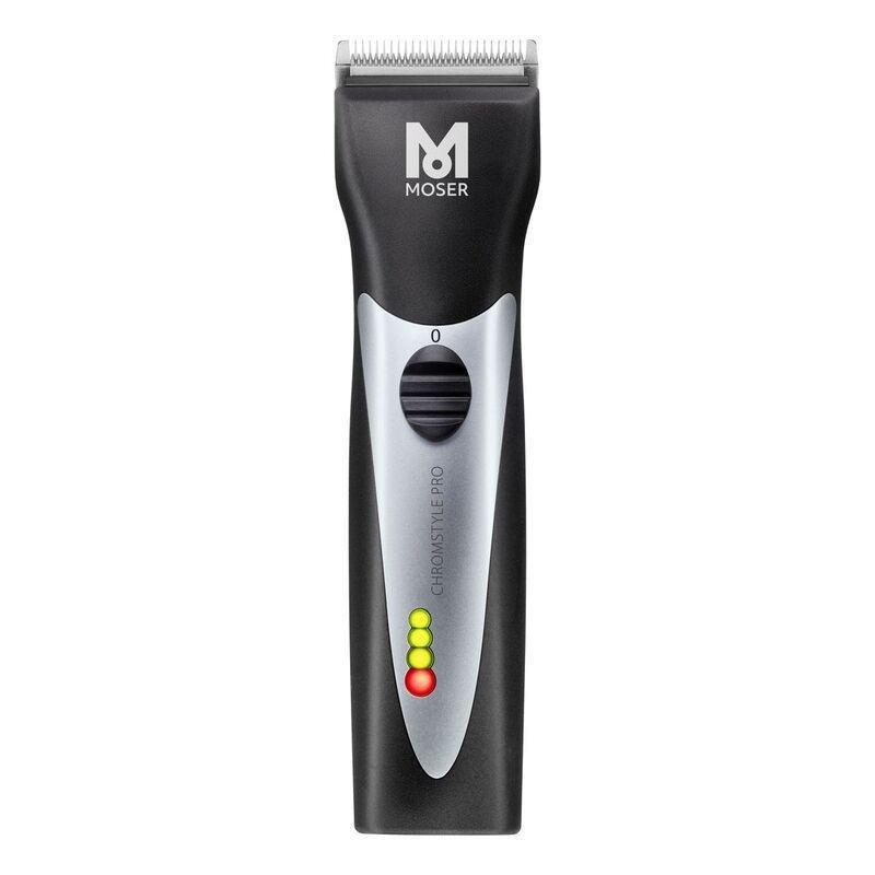 MOSER - Moser ChromStyle Pro Professional Cord/Cordless Hair Clipper - Black/Silver