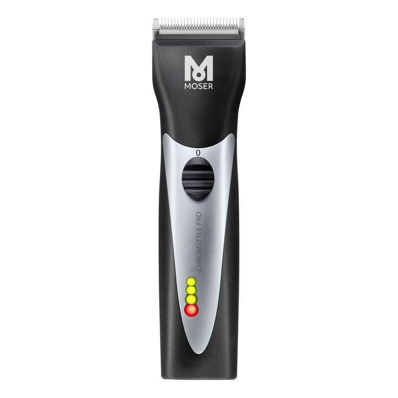 Moser ChromStyle Pro Professional Cord/Cordless Hair Clipper - Black/Silver, , large image number 0