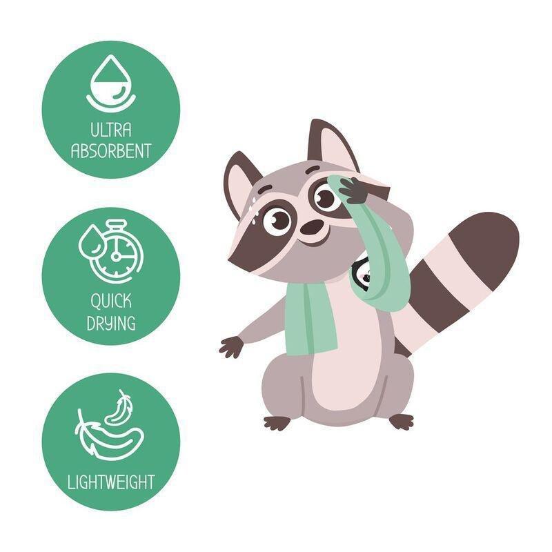Legami Fitness Towel - Panda, , large image number 3