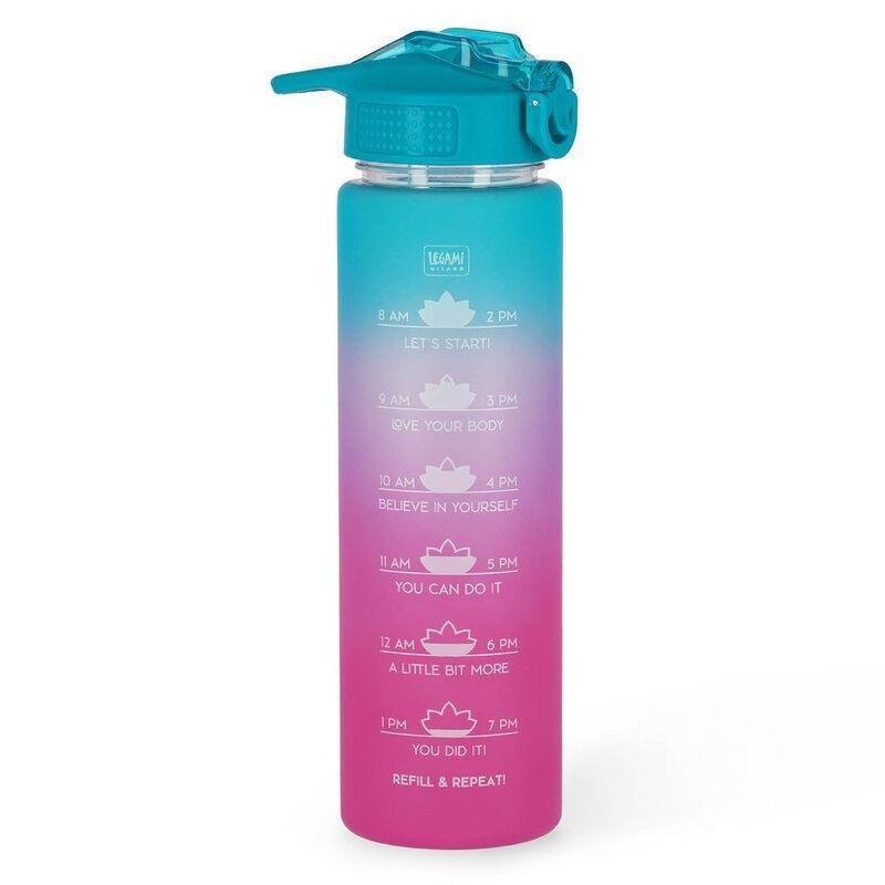 Legami Goals Water Bottle 1000 ml - Love Yourself, , large image number 0