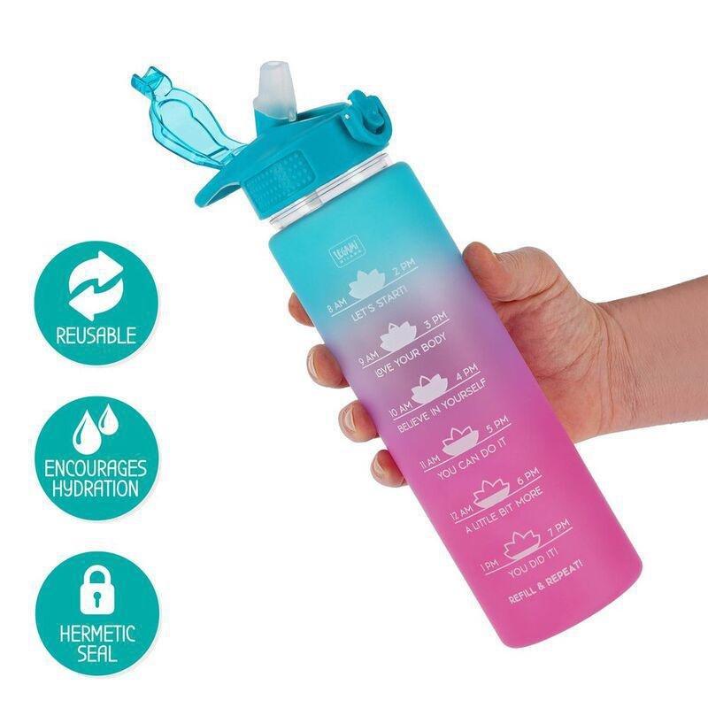 Legami Goals Water Bottle 1000 ml - Love Yourself, , large image number 2