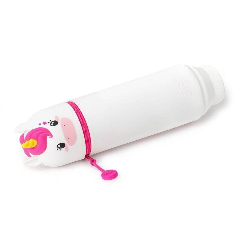 Legami 2-in-1 Silicone Pencil Case - Kawaii - Unicorn, , large image number 1