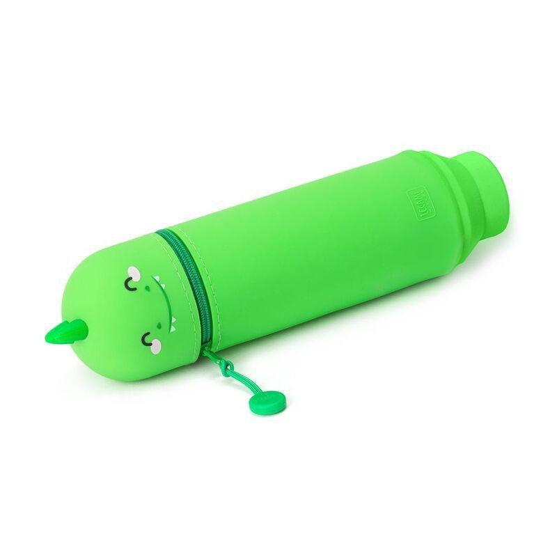 Legami 2-in-1 Silicone Pencil Case - Kawaii - Dino, , large image number 1