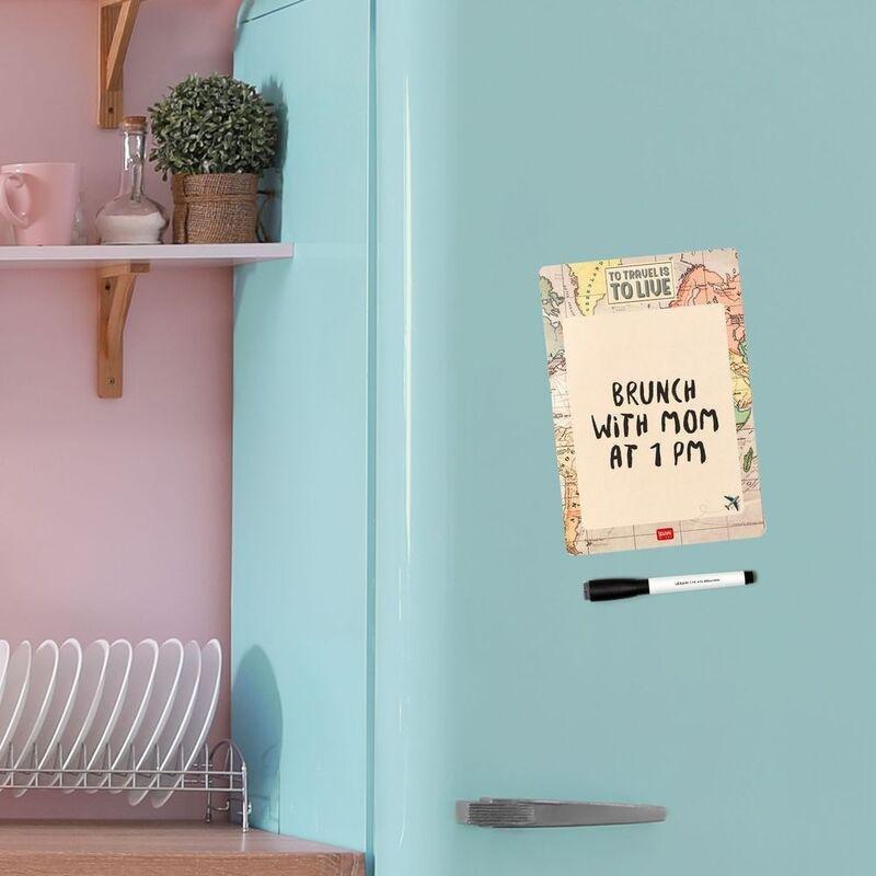 Legami Magnetic Whiteboard - Something To Remember - Travel, , large image number 1