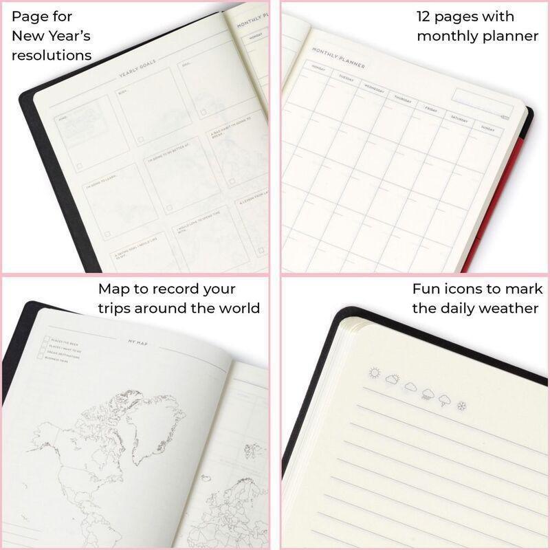 LEGAMI - Legami My Notebook - Medium (A5) - Lined - Red