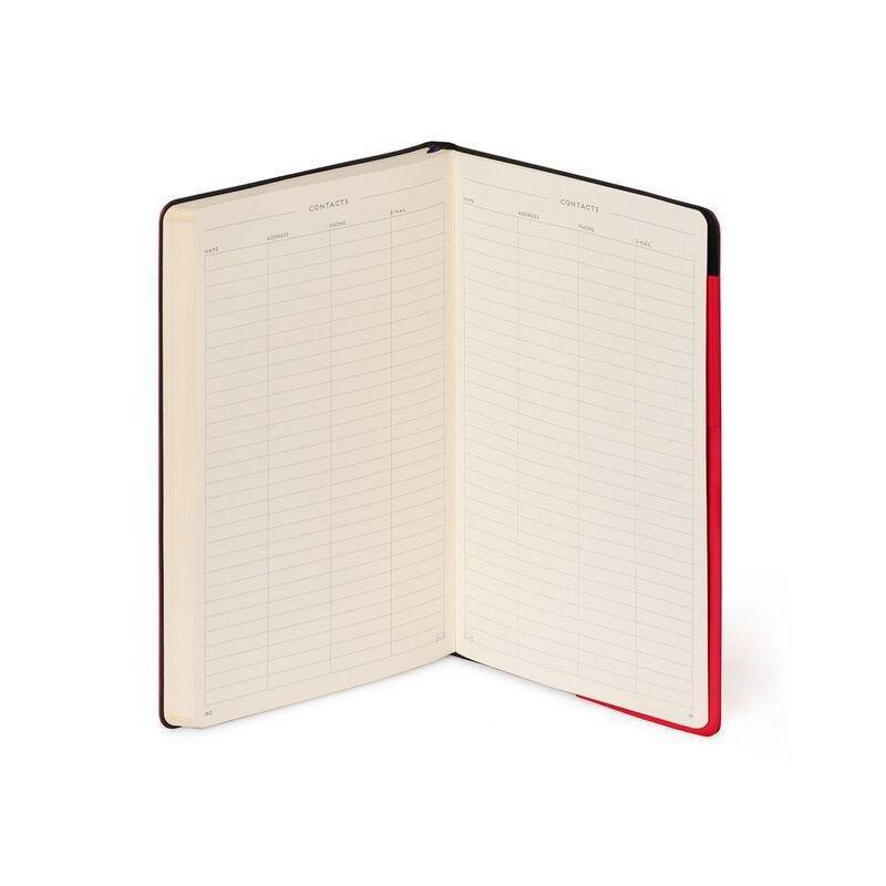 LEGAMI - Legami My Notebook - Medium (A5) - Lined - Red