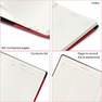 LEGAMI - Legami My Notebook - Medium (A5) - Lined - Red