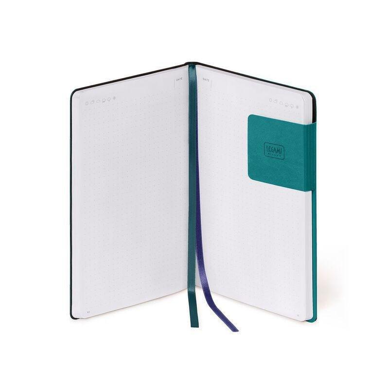 Legami My Notebook - Medium (A5) - Dotted - Malachite Green, , large image number 4