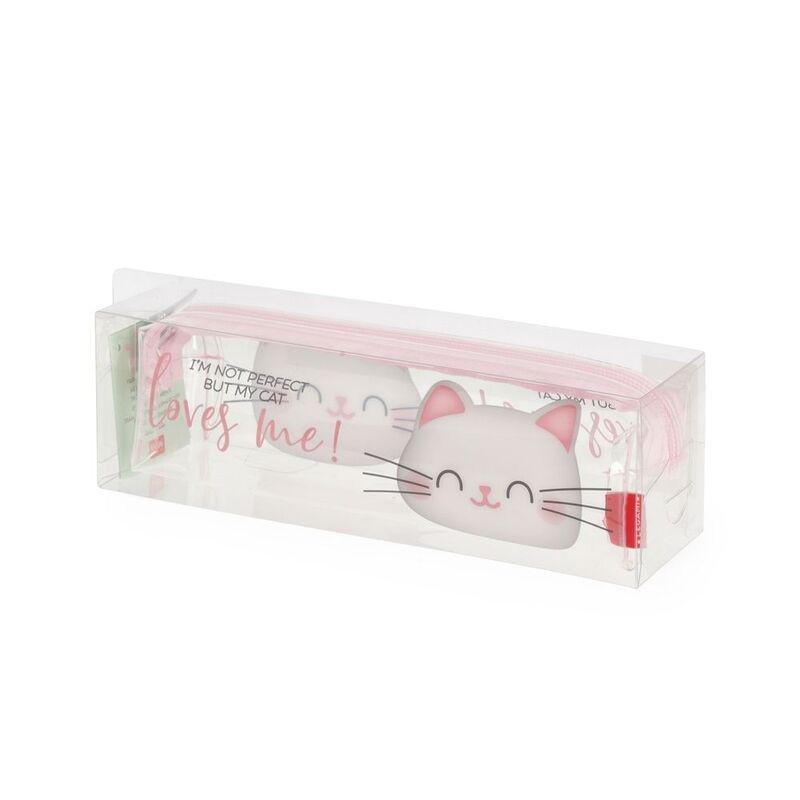 LEGAMI - Legami Transparent Pencil Case - Kitty