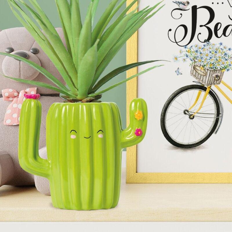 Legami Ceramic Pen Holder - Desk Friends - Cactus, , large image number 1