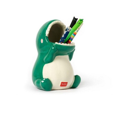 LEGAMI - Legami Ceramic Pen Holder -Desk Friends - Dino