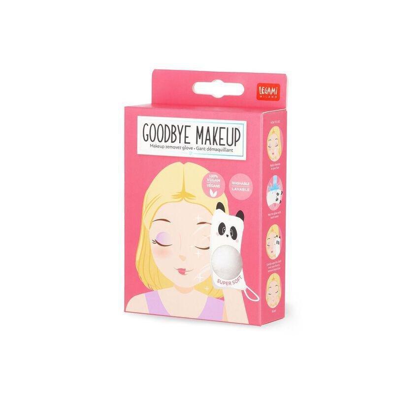 Legami Make-Up Remover Glove - Goodbye Makeup! - Panda, , large image number 3