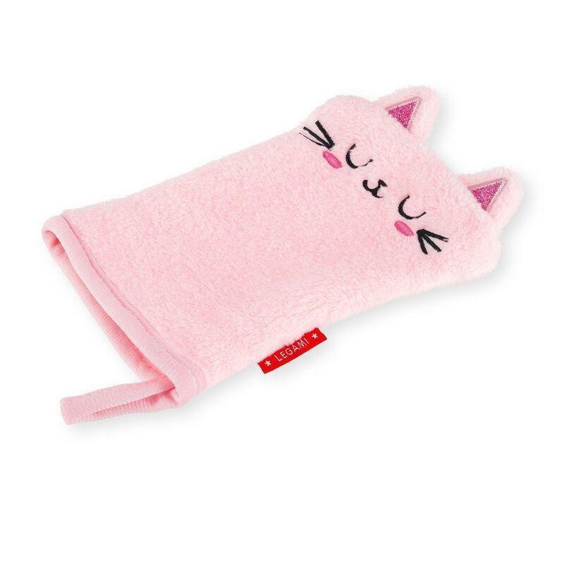 Legami Make-Up Remover Glove - Goodbye Makeup! - Kitty, , large image number 1
