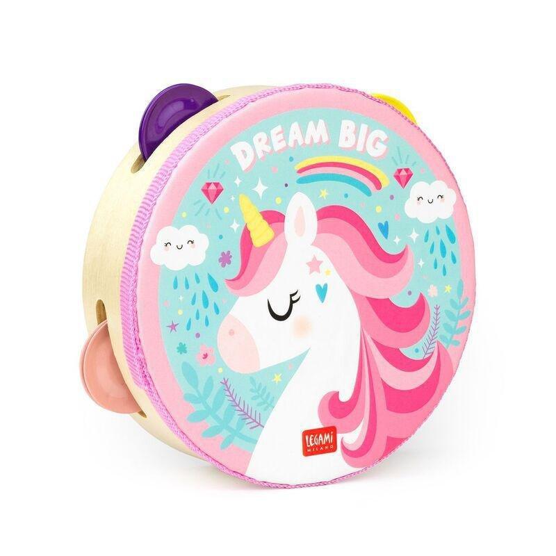 LEGAMI - Legami Tambourine - Shake It Up! - Unicorn