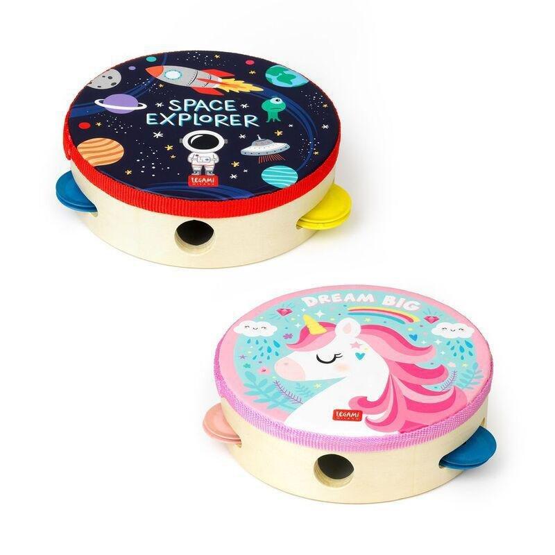 LEGAMI - Legami Tambourine - Shake It Up! - Unicorn