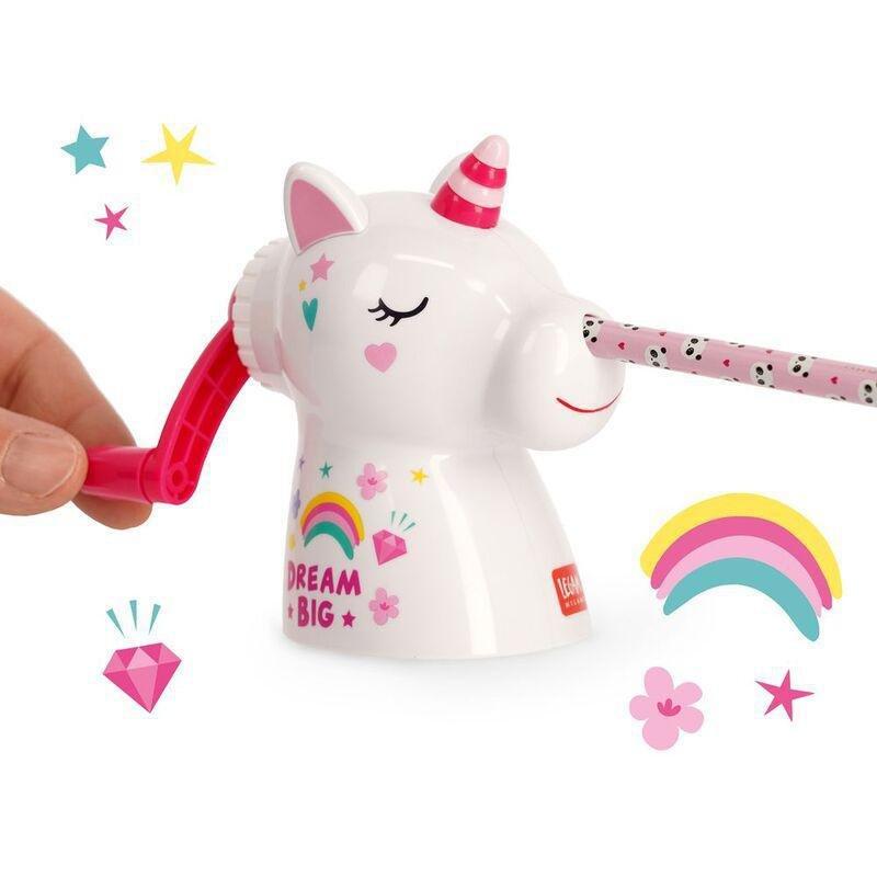 Legami Desktop Pencil Sharpener - Dream Big - Unicorn, , large image number 1