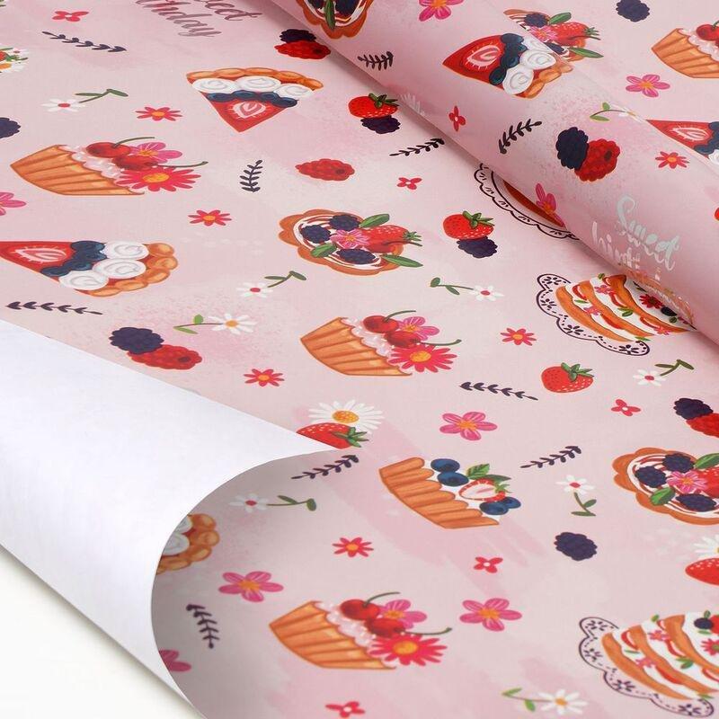 Legami Gift Wrapping Paper - Cake (200 x 70 cm), , large image number 0