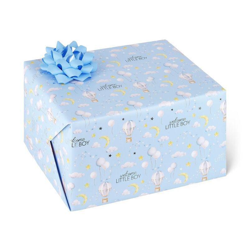 Legami Gift Wrapping Paper - Baby Born - Boy (200 x 70 cm), , large image number 0
