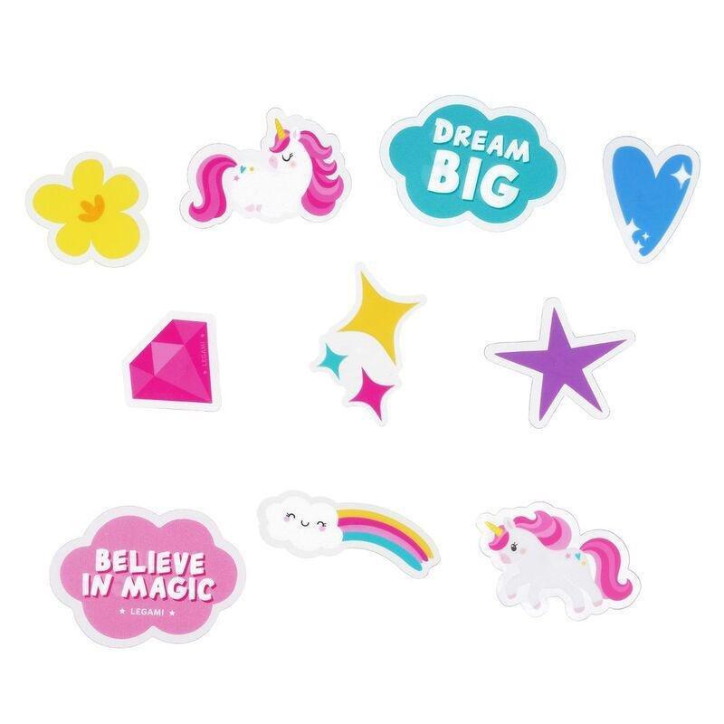 Legami 30 Bicycle Spoke Decorations - Pimp Your Bike! - Unicorn, , large image number 0