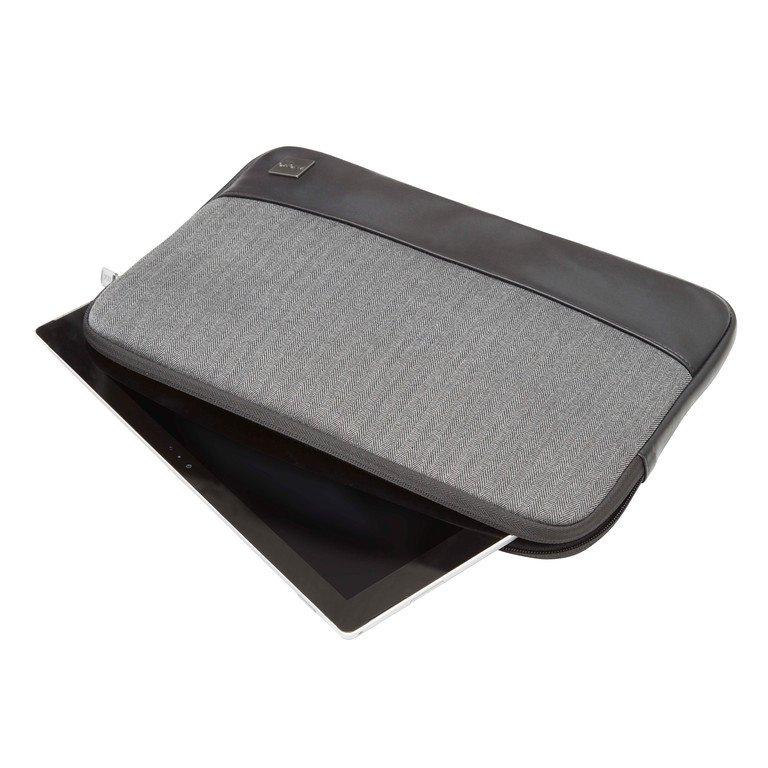 Knomo Herringbone Sleeve Grey For Laptop 13 Inch, , large image number 1