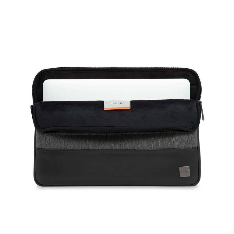 Knomo Herringbone Sleeve Grey For Laptop 13 Inch, , large image number 4