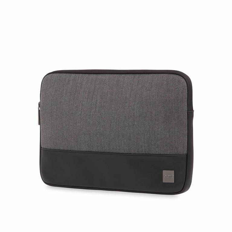 Knomo Herringbone Sleeve Grey For Laptop 13 Inch, , large image number 5