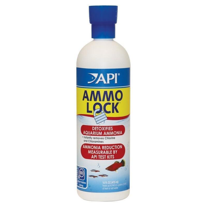 API Ammo-Lock Ammonia Detoxifier for Freshwater and Saltwater Aquariums 4 oz, , large image number 0