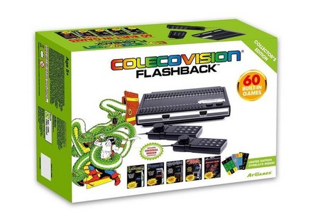 ATGAMES DIGITAL MEDIA - ColecoVision Flashback Classic Console With Built-In 60 Games