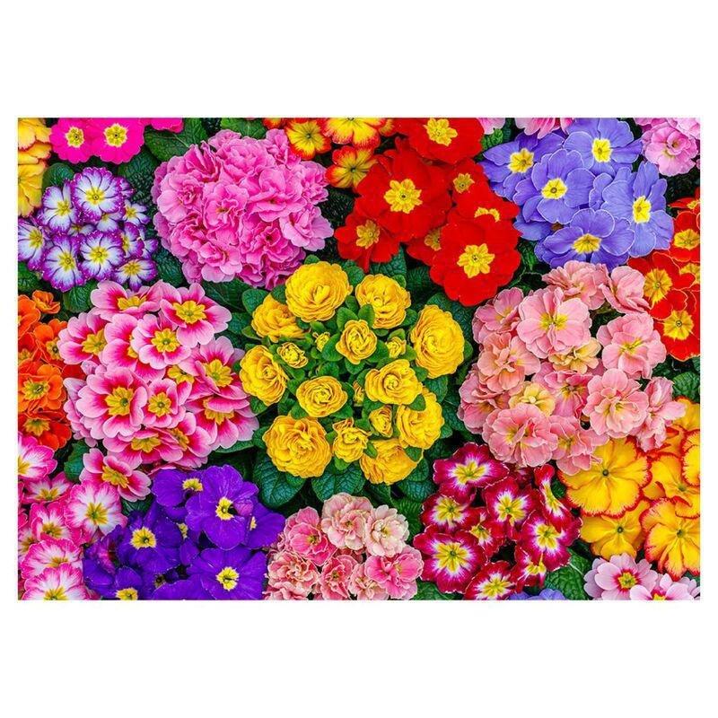 Wooden City Blooming Flowers L Wooden Jigsaw Puzzle (505 Pieces), , large image number 0