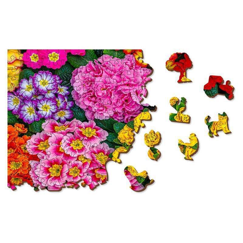 Wooden City Blooming Flowers L Wooden Jigsaw Puzzle (505 Pieces), , large image number 5