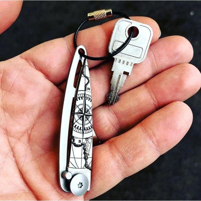 Deejo 15G Pocket Knife - Terra Incognita (Black), , large image number 3