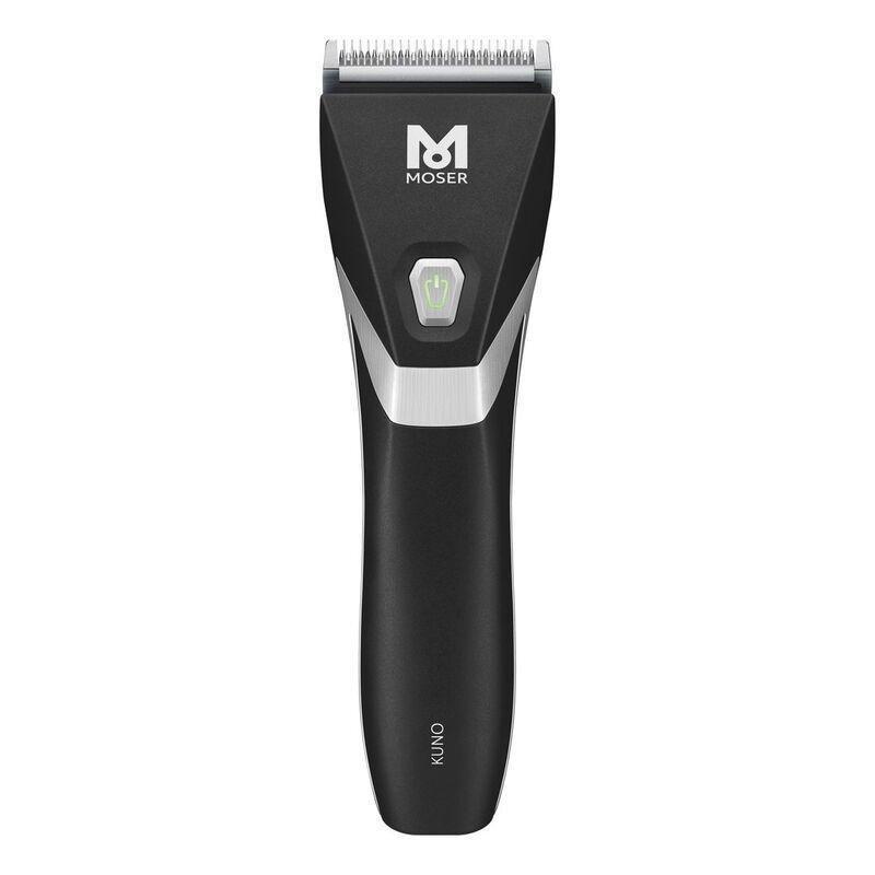 Moser Kuno Professional Premium Cord/Cordless Clipper - Black/Silver, , large image number 0